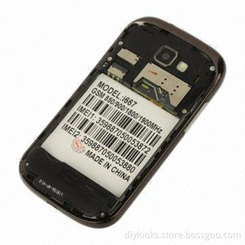 3.5-inch Capacitive Touch Screen Mobile Phone with Wi-Fi, Bluetooth and FM Functions